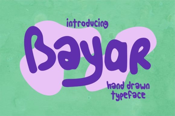 Bayar Font Poster 1