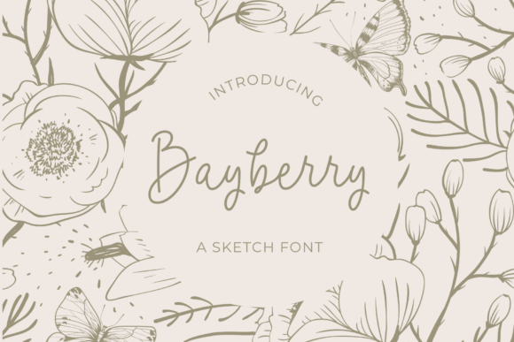 Bayberry Font Poster 1