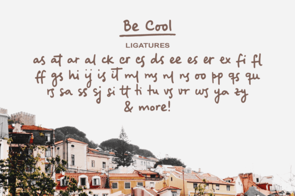 Be Cool Font Poster 6