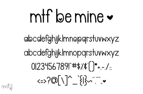 Be Mine Font