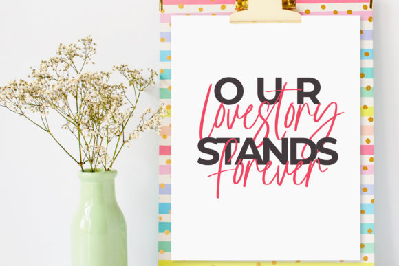 Be Stylish Font Poster 5
