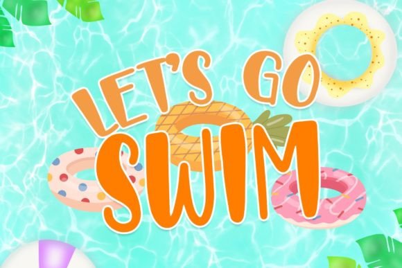 Beach Crush Font Poster 4