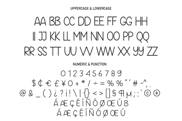 Beach House Font Poster 7
