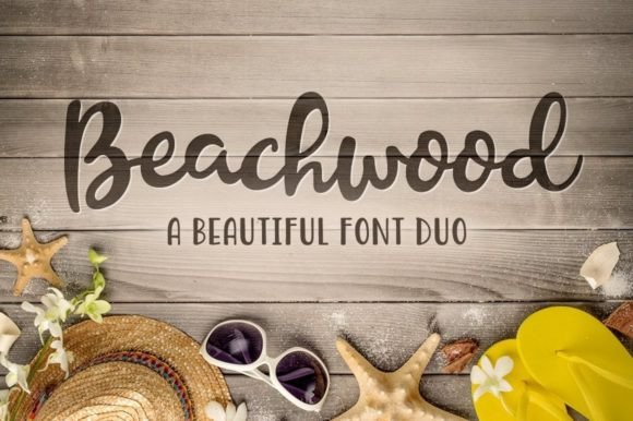 Beachwood Font Poster 1