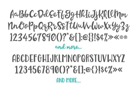 Beachwood Font Poster 8