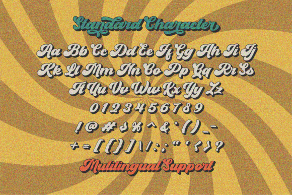 Beadly Font Poster 2