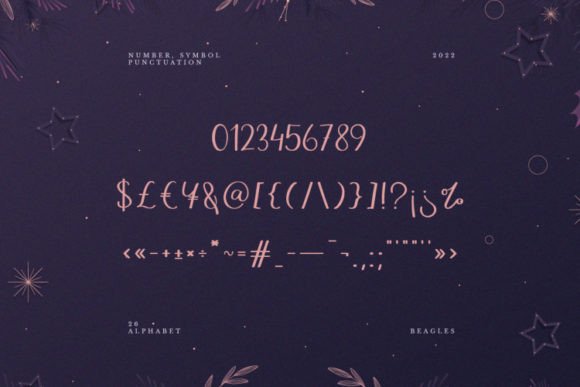 Beagles Font Poster 9