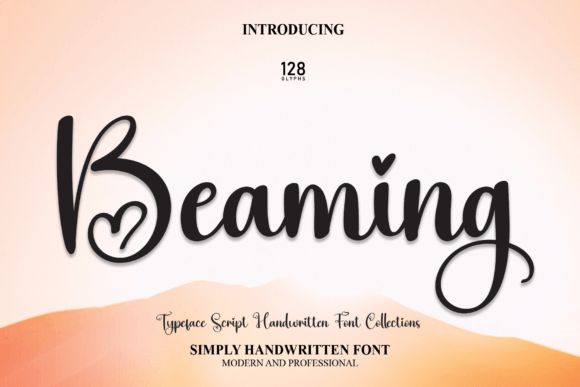 Beaming Font