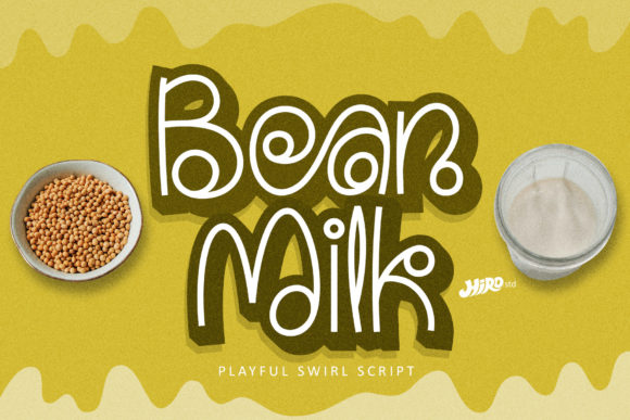 Bean Milk Font Poster 1