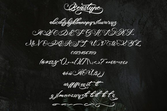 Beastype Font Poster 5