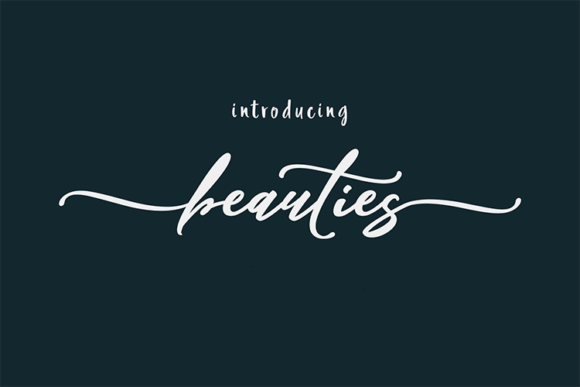 Beauties Font