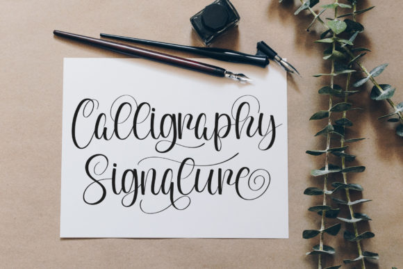 Beautiful Font Poster 2