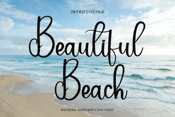 Beautiful Beach Font