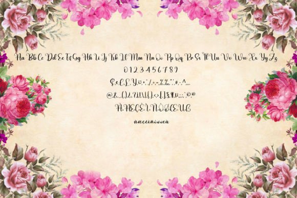 Beautiful Beach Font Poster 4