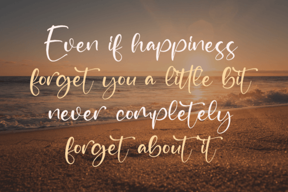 Beautiful Gelista Font Poster 11