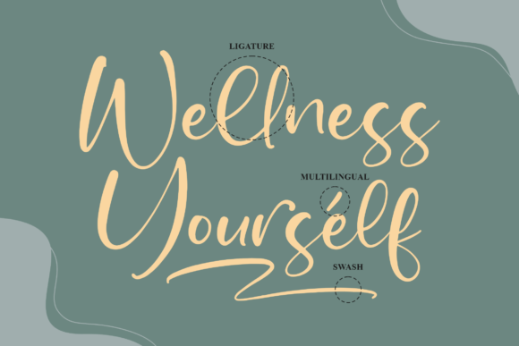 Beautiful Gelista Font Poster 12