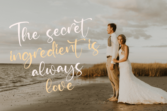 Beautiful Gelista Font Poster 7