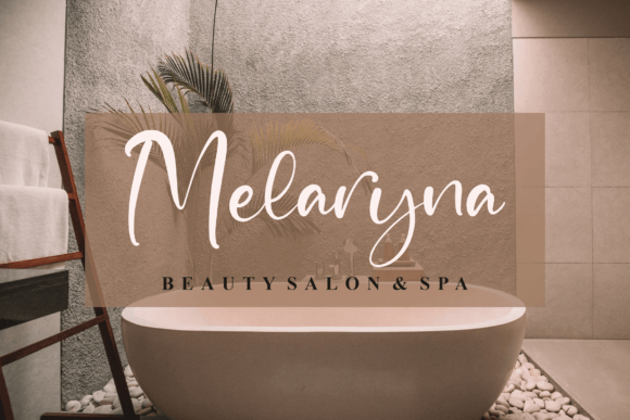 Beautiful Gelista Font Poster 9