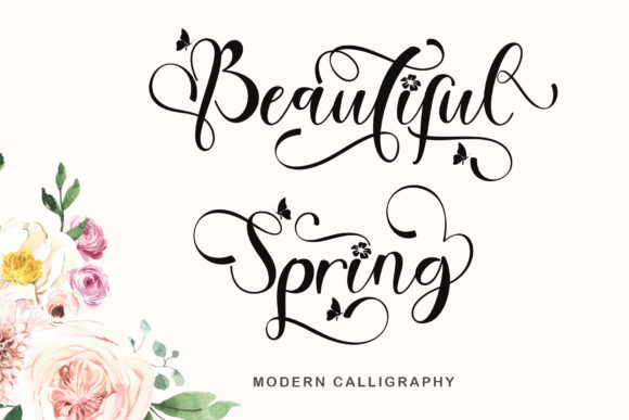 Beautiful Spring Font