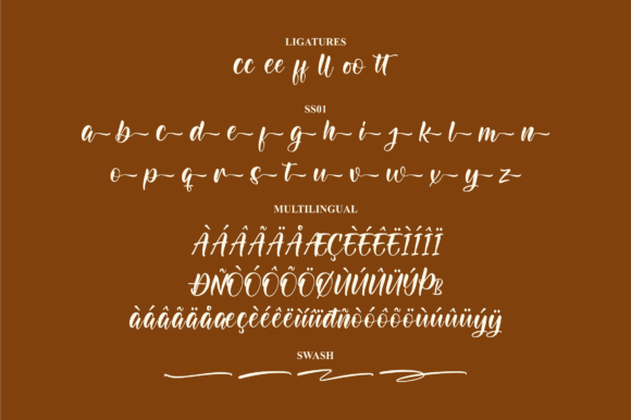 Beauttya Font Poster 14