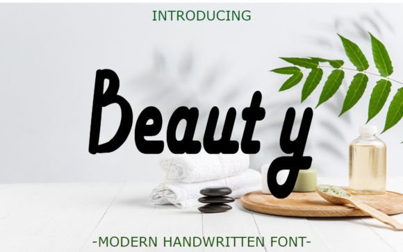 Beauty Font Poster 1