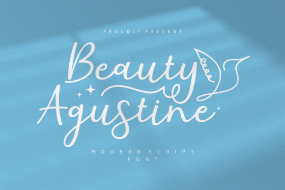 Beauty Agustine Font Poster 1