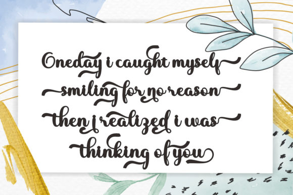 Beauty Dahyina Font Poster 3