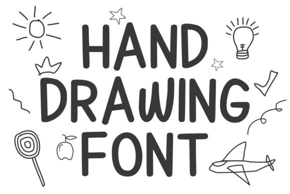 Beauty Doodle Font Poster 2