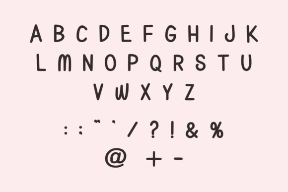 Beauty Doodle Font Poster 5