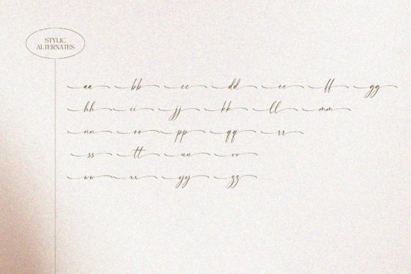 Beauty Handwriting Font Poster 4