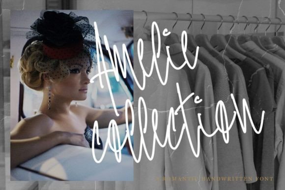 Beauty of Amelie Font Poster 4