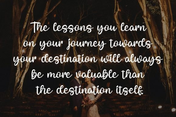 Become Font Poster 6
