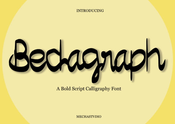 Bedagraph Font