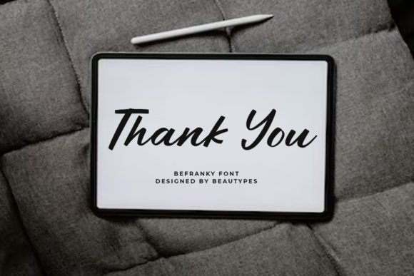 Befranky Font Poster 7