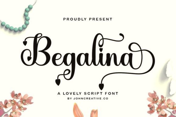 Begalina Font Poster 1