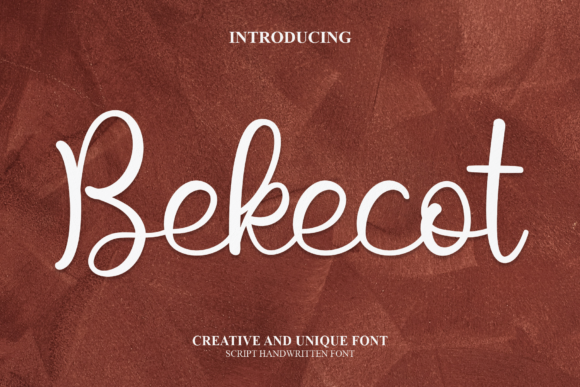 Bekecot Font Poster 1