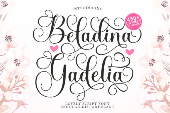 Beladina Gadelia Font Poster 1