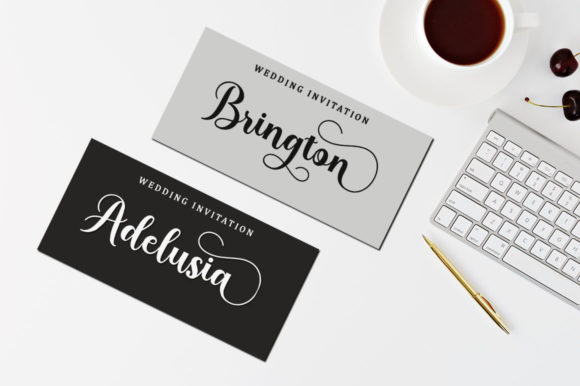 Belanya Font Poster 3