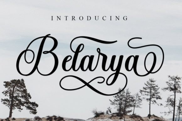 Belarya Font Poster 1