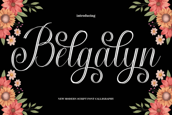 Belgalyn Font Poster 1