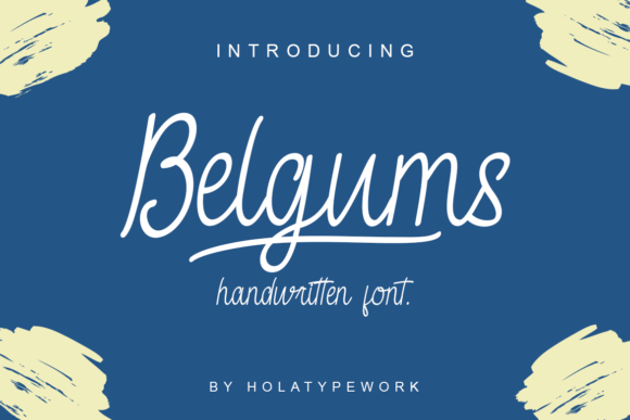 Belgums Font Poster 1