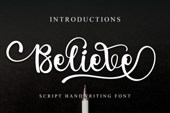 Believe Font Poster 1