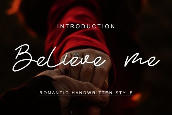 Believe Me Font