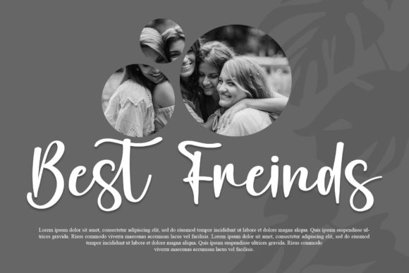 Believe Something Font Poster 3