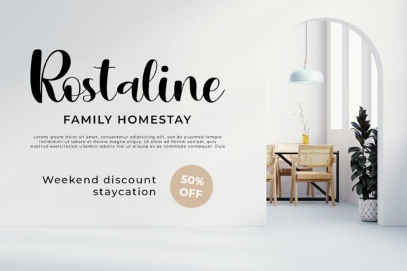 Believing Font Poster 6