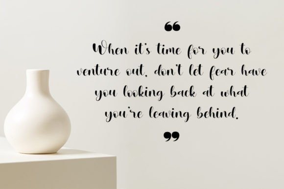 Believing Font Poster 8