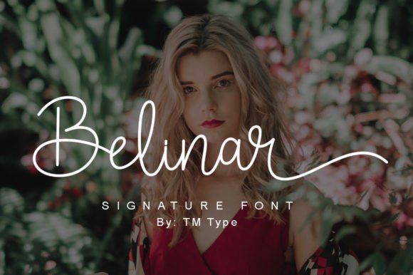 Belinar Font Poster 1