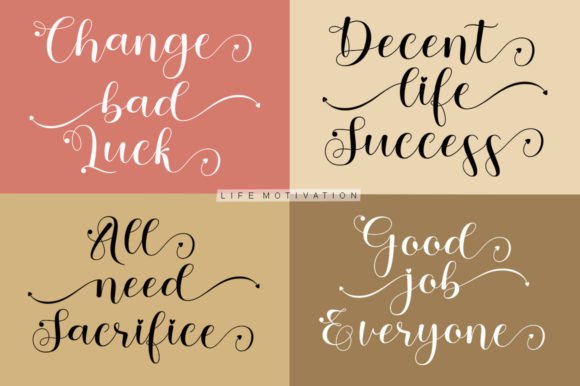 Belista Mourel Font Poster 4