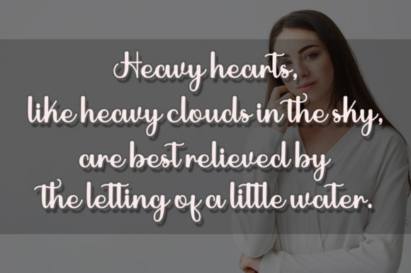 Bella Aldena Font Poster 3