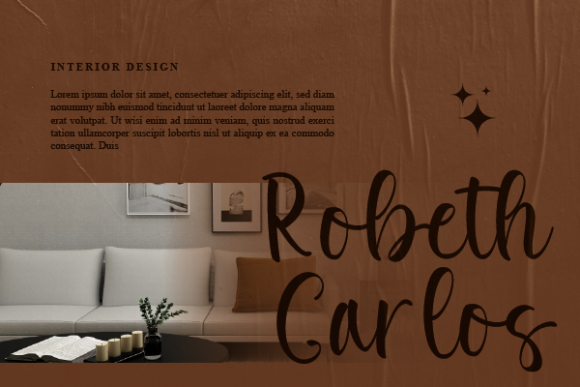 Bella Sanderson Font Poster 2